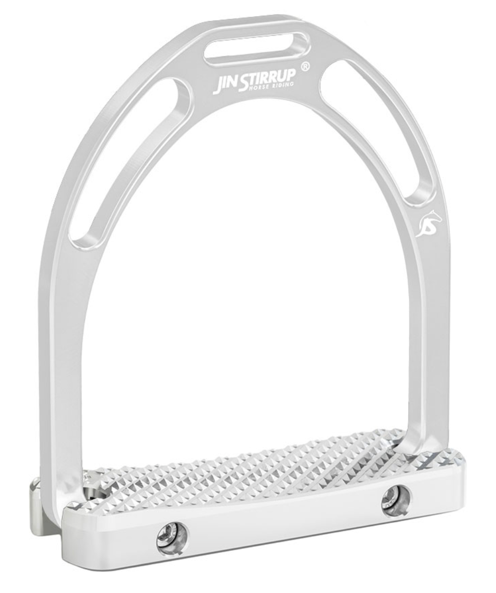 JS Dressage Stirrup - Silver