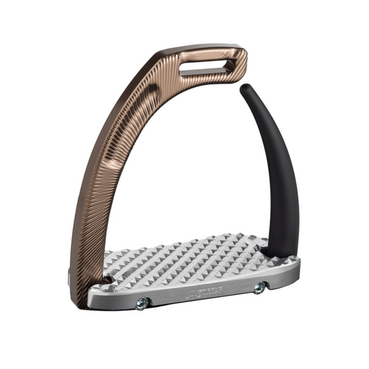 JS AIR Safety Release Stirrup (M) Brown