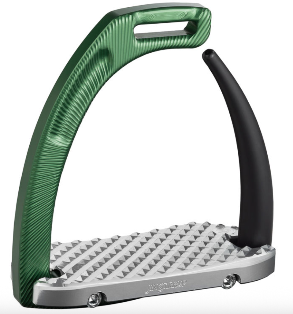 JS AIR - Safety Release Stirrup - Green (DVED)