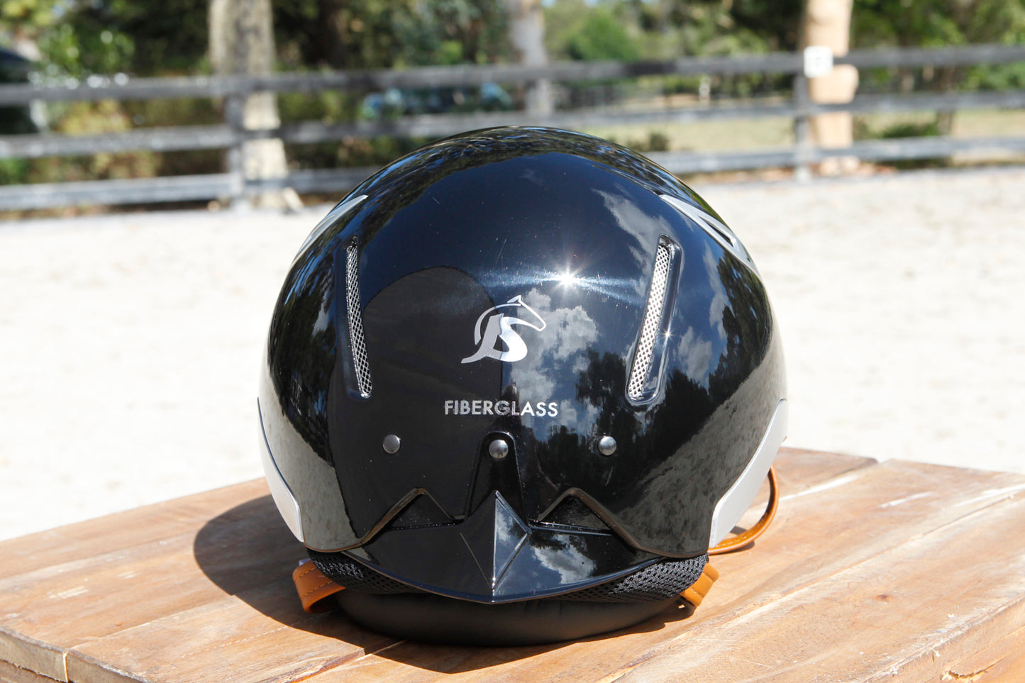 JS Icona Colour Black Helmet- High Gloss