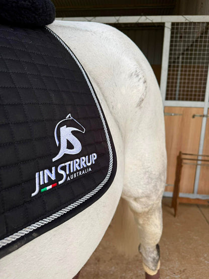 Jin Stirrup Australia Saddle Blanket - Dressage cut