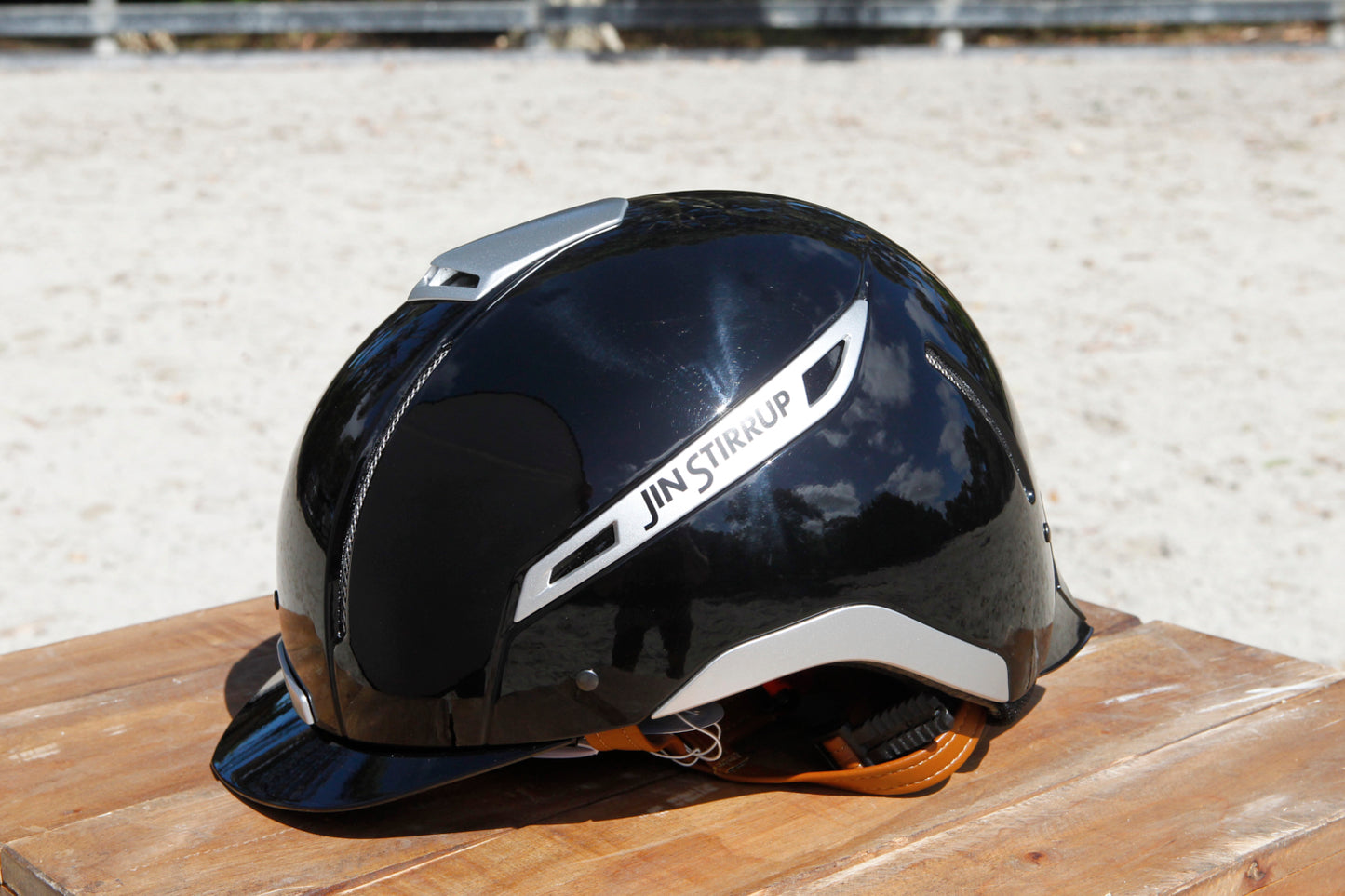 JS Icona Colour Black Helmet- High Gloss