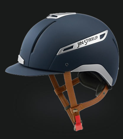 Jin Stirrup Icona Colour Helmet Blue