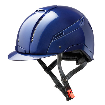 JS High Gloss Mono Blue Helmet