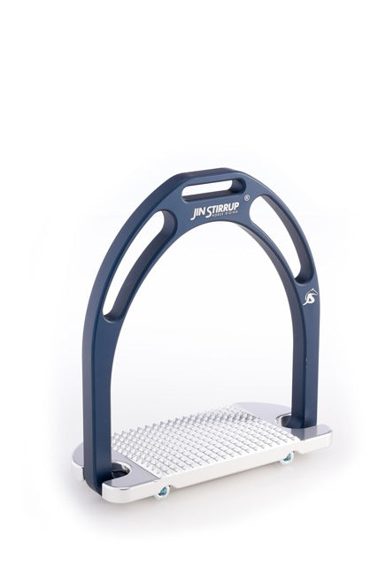 Bicolour Matt Stirrups Blue B